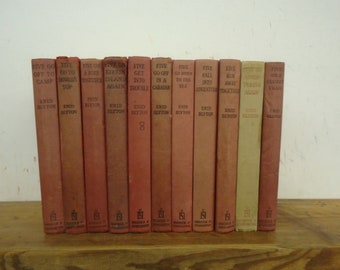 Set of 11 Enid Blyton Famous Five Books- W/o DJs