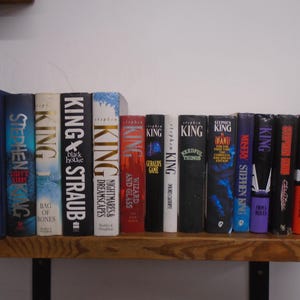 Set of 14 Stephen King Hardcover books with DJs- Mostly Book Club Editions