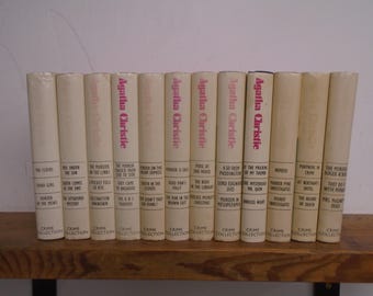 Set of 12 Agatha Christie Crime Collection Books (36 stories)