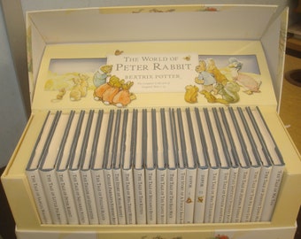 Set of 23 Beatrix Potter Box Set. With DJs  2002 printing.