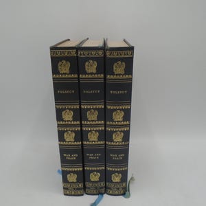 War And Peace, Tolstoy.  3 volume Heron Books
