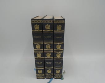 War And Peace, Tolstoy.  3 volume Heron Books