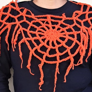 Halloween Crochet Pattern Spider Web Costume PDF Pattern Halloween Accessory