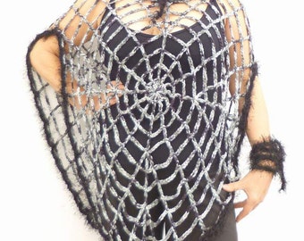Halloween Costume PDF Crochet Pattern One size Halloween Women Costume Spider Web  Digital Crochet Easy Pattern