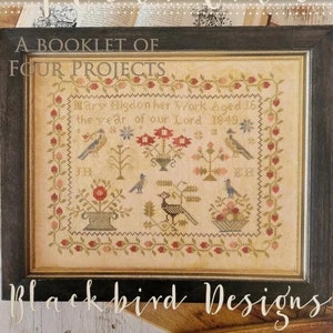 Moments of Glad Grace - Blackbird Designs - Cross Stitch Booklet