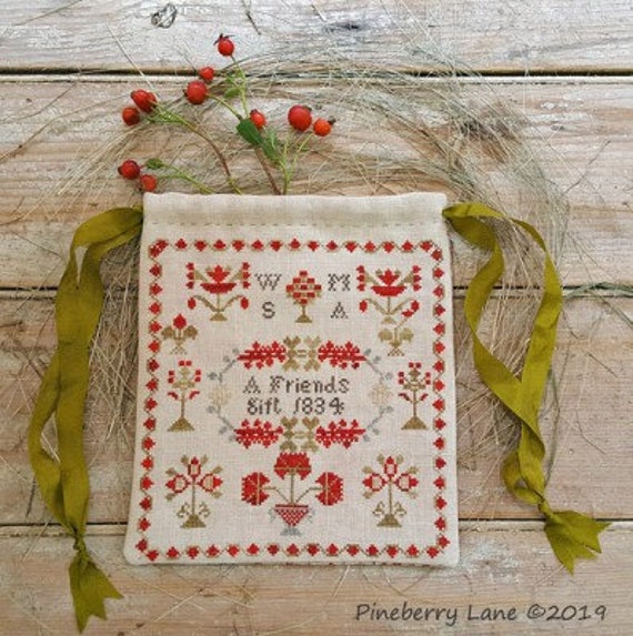 A Friend's Gift - Pineberry Lane - Cross Stitch Chart