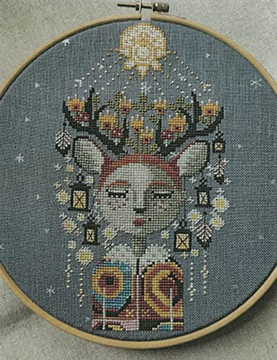 Deer Dreams - Barbara Ana Designs - Cross Stitch Chart