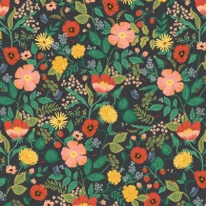 Camont 702BK1 - Rifle Paper Co - 1/2 yard