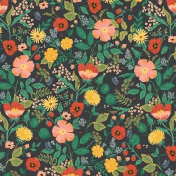Camont 702BK1 - Rifle Paper Co - 1/2 yard