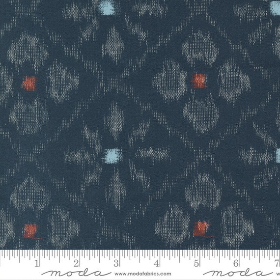 Indigo Blooming by Debbie Maddy 4809215 -  1/2 yard