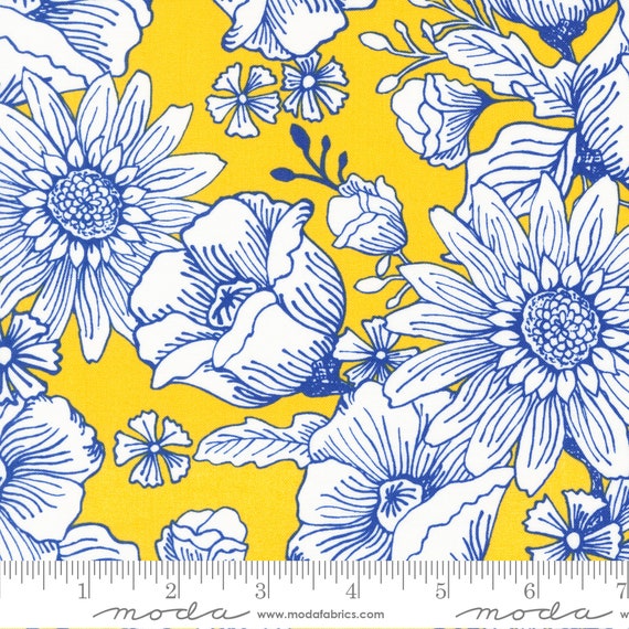 Sunflowers in my Heart by Kate Spain 2722021 - 1/2 yard