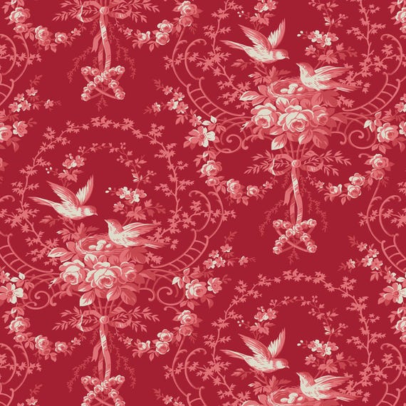 Jardin de Printemps by Kim Hurley of L'Uccello DV6490 - 1/2 yard