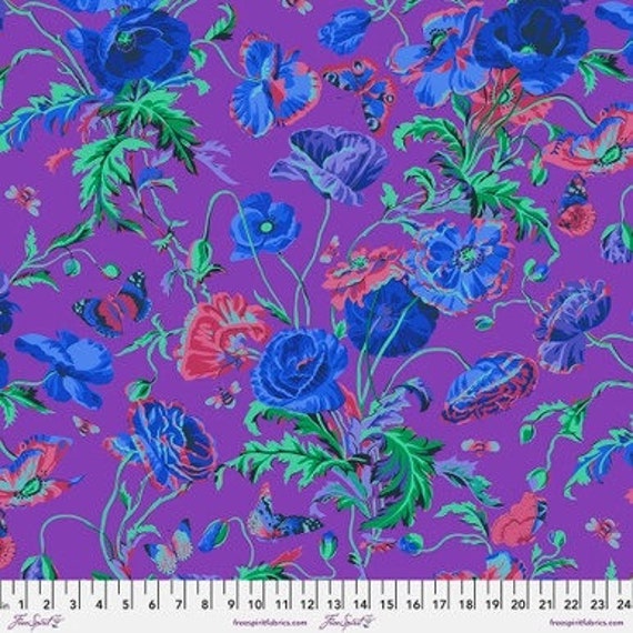 Kaffe Fassett PWPJ116 Purple - 1/2 yard