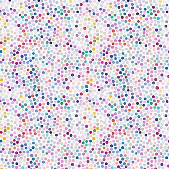 Fairy Dust Dots Wide Backings 307812377 - 108 inches x 1/2yd