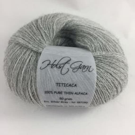 Holst Garn Titicaca - Silver Grey 02 - Alpaca