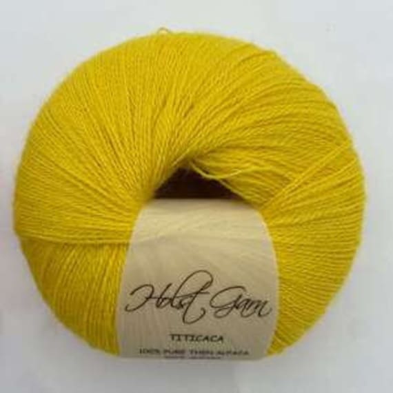 Holst Garn Titicaca - Lemon 01 - Alpaca