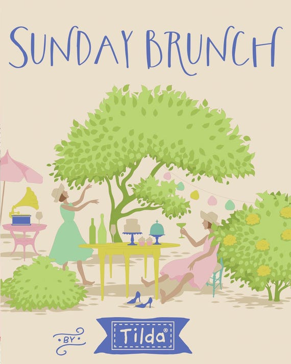 TILDA Sunday Brunch 20 x FQ Bundle