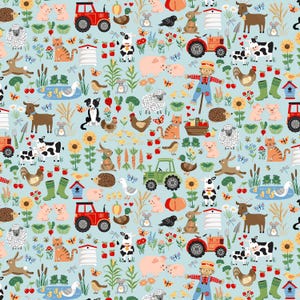 Fun on the Farm M064B - 1/2 Yard