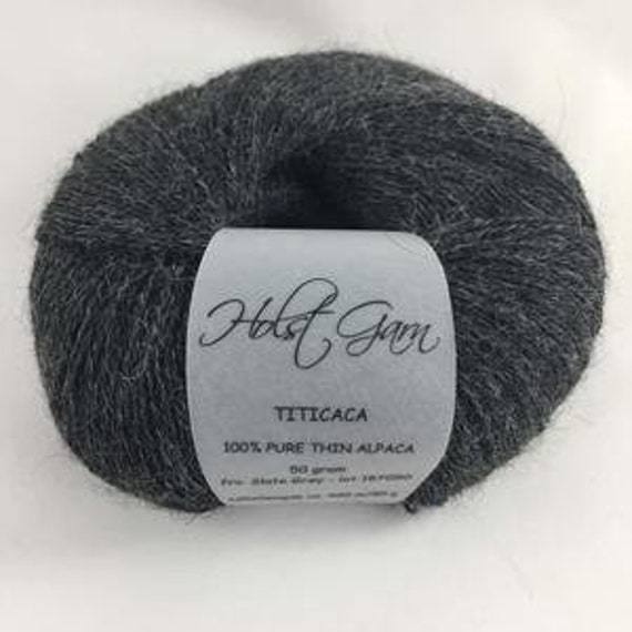 Holst Garn Titicaca - Slate Grey 04 - Alpaca