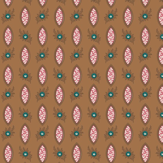 Peasholme Green by Judy Newman and Margaret Mew - Rueben DV7119 - 1/2 yard