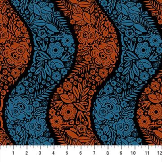 Perennial Borders by Anna Maria Parry AMT139-99L - 1/2 yard