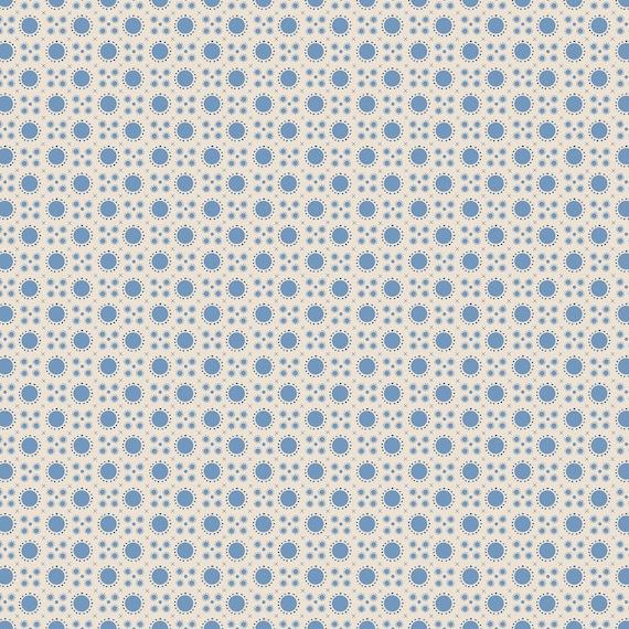 Guinevere by Emma Newman - Chelinda Blue DV7150 - 1/2 yard