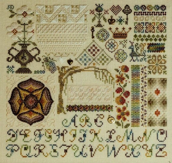 The Common Thread 2 plus embellishment package - Jeannette Douglas - Cross stitch chart