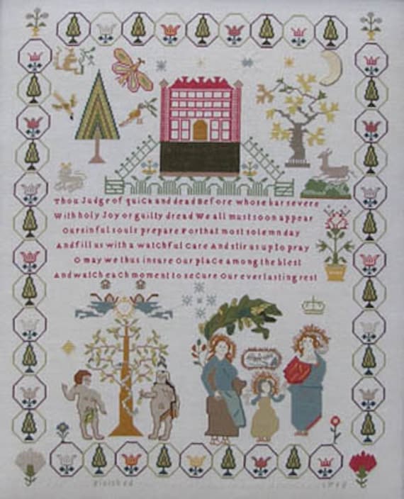 Ann Till 1795 - Queenstown Sampler Designs - Cross Stitch Chart