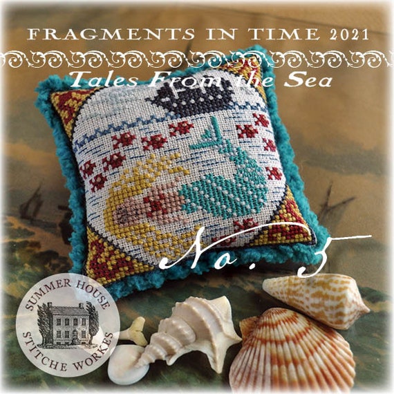 Fragments in Time 2021 No.5 - Summer House Stitch Workes - Cross Stitch Chart