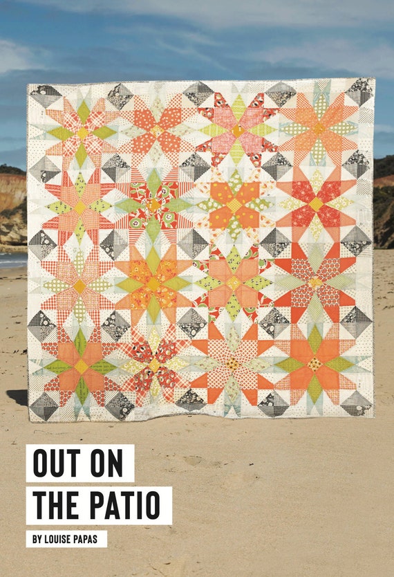 Out on the Patio by Louise Papas - Quilt Pattern