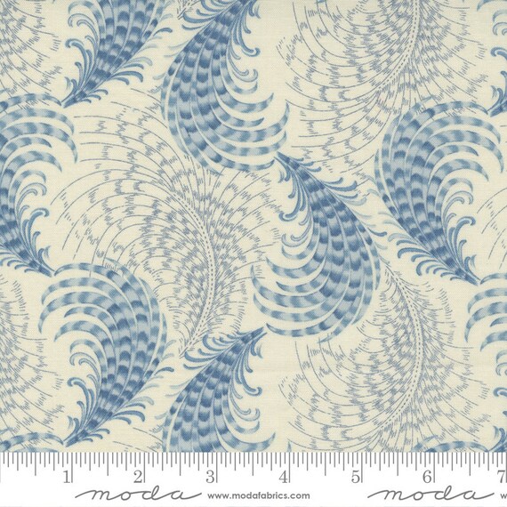 Bleu de France 1393313 - French General - 1/2 yard