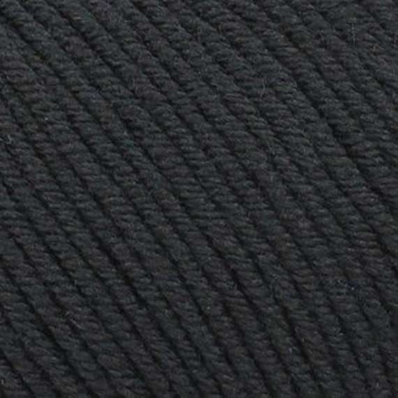 Bellissimo 4ply - 401 Black - 100% Extra Fine Wool