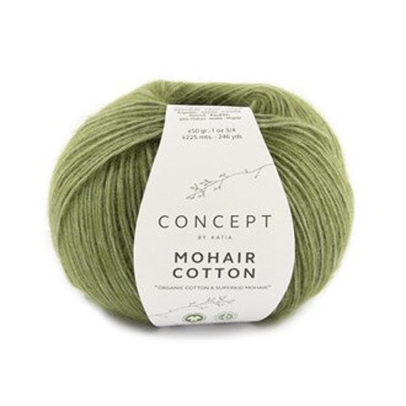 Katia Mohair Cotton col.78 - 4ply/Fingering - 70/30% Cotton/Mohair