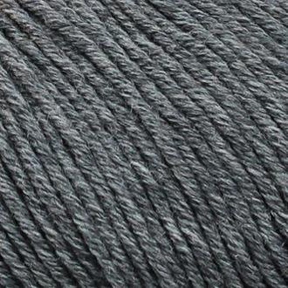 Bellissimo 8ply - 222 Dk Grey - 100% Extra Fine Wool