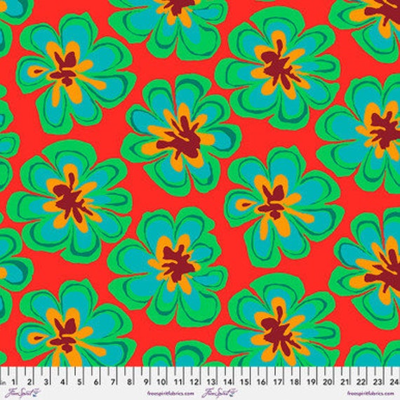 Kaffe Fassett Collective  PWBM011 Watermelon - 1/2yd