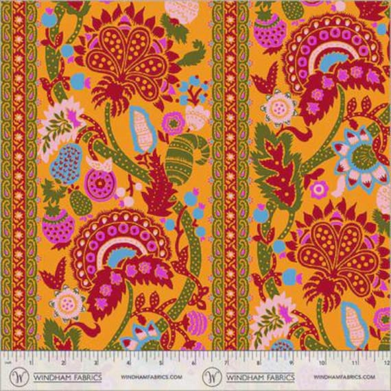 Sweet Talk 548983 Mandarin - Jennifer Paganelli - 1/2 yd