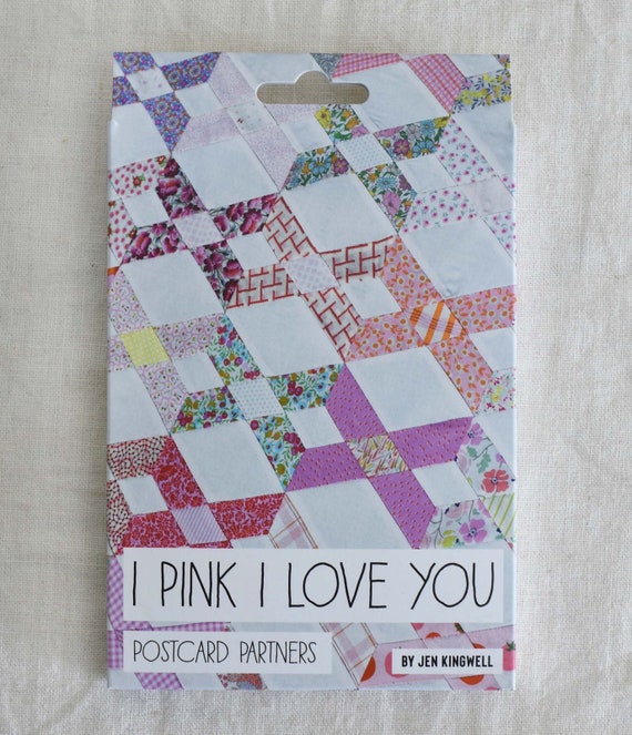 I Pink I Love You - Postcard Partner - Templates