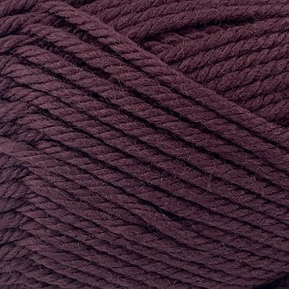 Peppin #5/Bulky/14ply - 1425 Wine - 100% Wool Superwash