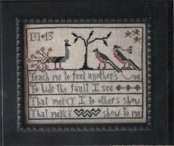 Mercy Mercy - La-D-Da - Cross Stitch Chart