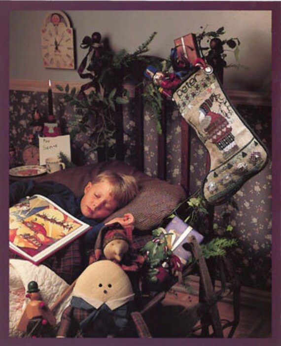 Peter's Stocking with Charms - Shepherd's Bush - Cross Stitch Chart