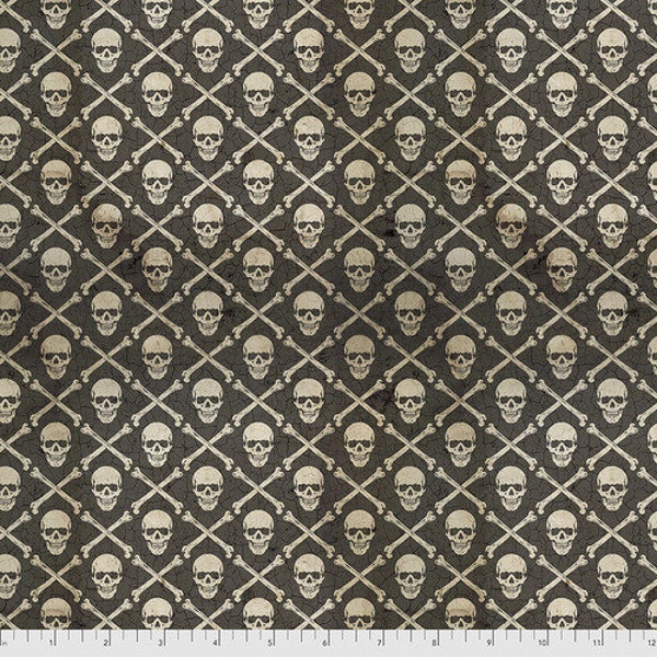 Regions Beyond - Tim Holtz - PWTH151 Black - 1/2 yard