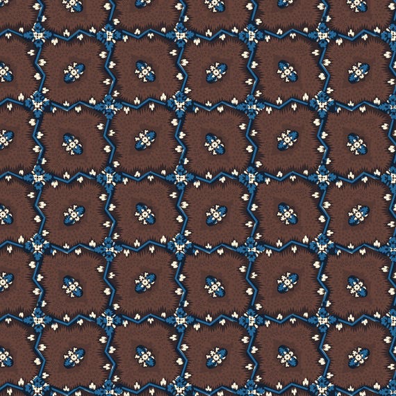 Peasholme Green by Judy Newman and Margaret Mew - Emmett DV7118 - 1/2 yard
