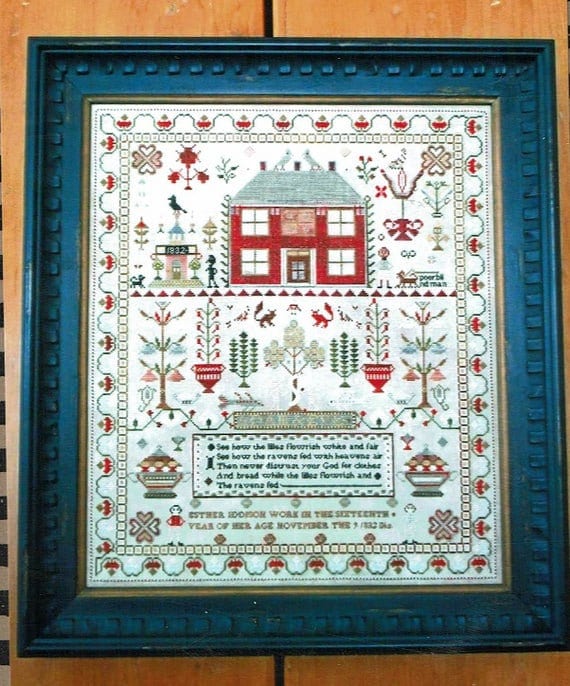 Esther Iddison 1832 - Chessie and Me - Cross Stitch Chart