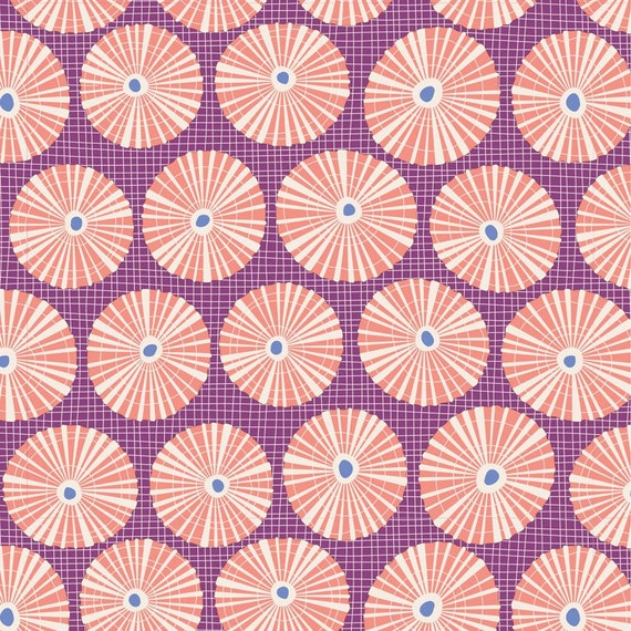 TILDA Cotton Beach - Limpet Shell Lilac 100323 - Fat Quarter