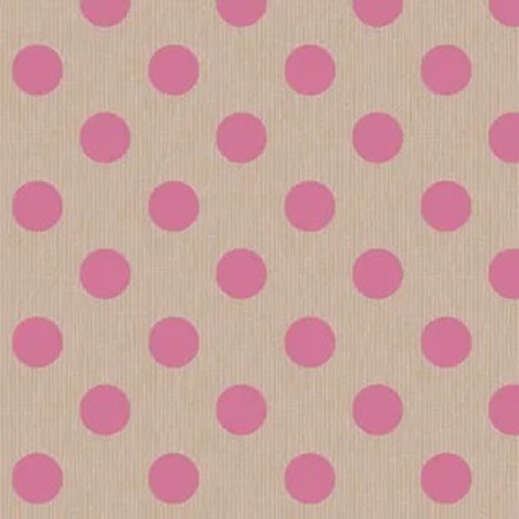 TILDA Chambray Dots - Pink 160054 - Fat Quarter