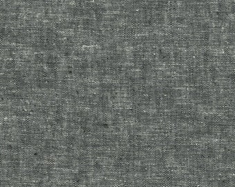 Essex Yarn Dyed Black 1019 - 1/2 yard
