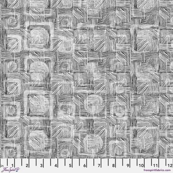 Fresco Black and White PWKP066 - 1/2 yd