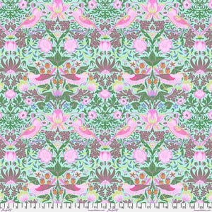 Kaffe x Morris & Co. PWKW013 Aqua - 1/2 yard
