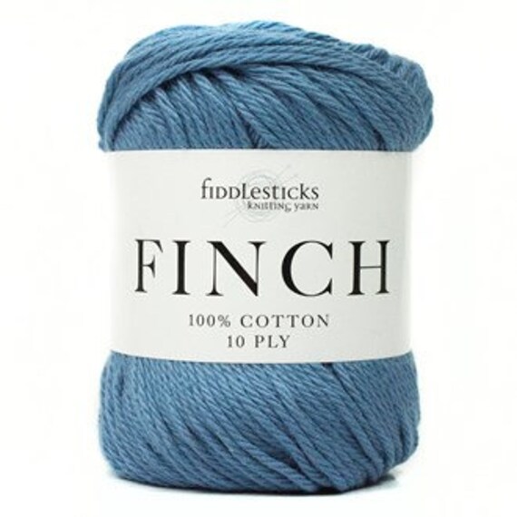 FIddlesticks Finch - 6207 Blue Jeans - 100% Cotton