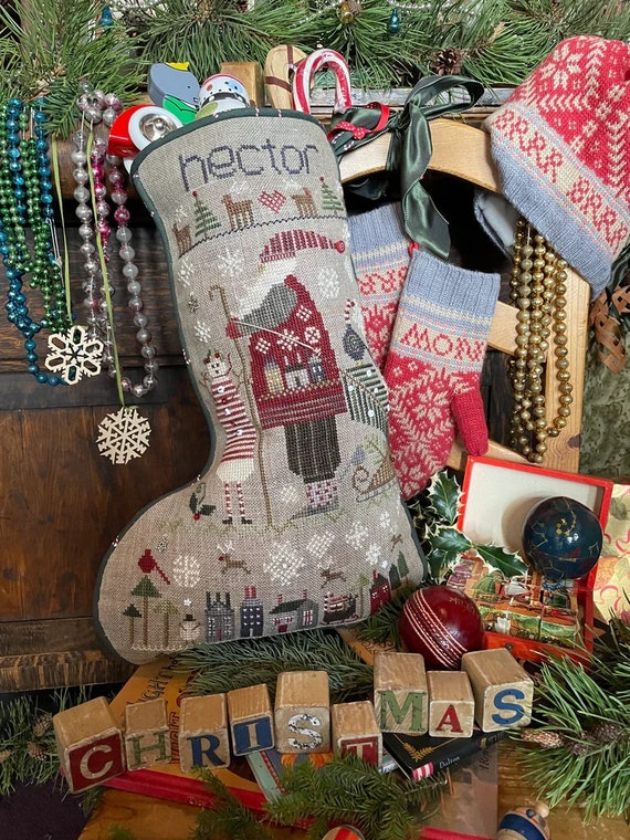 Hector's Stocking with Charms - Shepherd's Bush - Cross Stitch Chart